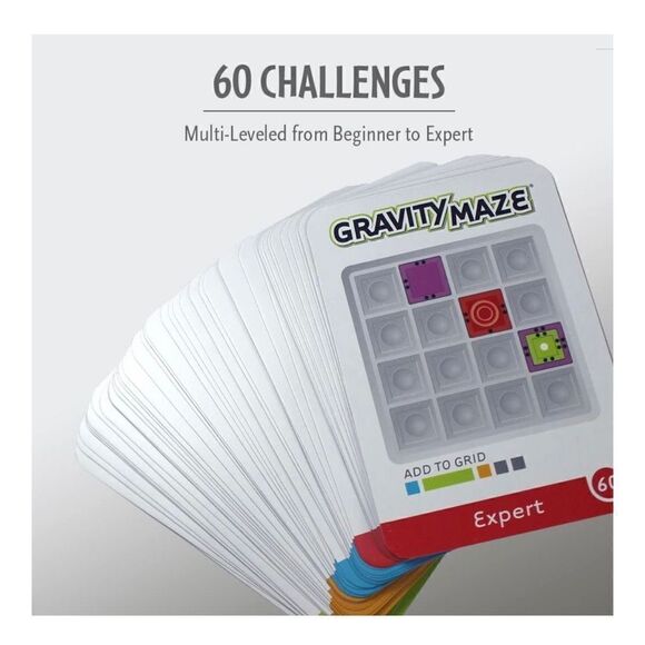 ThinkFun Gravity Maze Marble Run Brain Game and STEM Toy for Boys and Girls Age - Picture 6 of 6